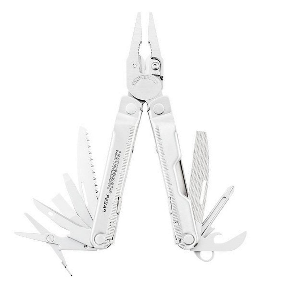 LEATHERMAN REBAR INDUSTRIAL MULTITOOL-NO BLADE-MINING EDITION-NYLON SHEATH