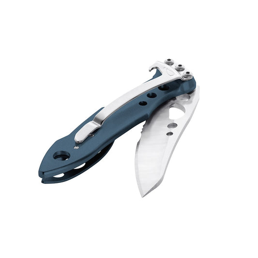 LEATHERMAN SKELETOOL KBx DENIM COMBO KNIFE / BOX
