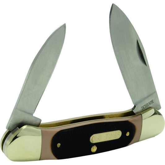 OLD TIMER YU 11 OT LARGE CANOE KNIFE - 2 BLADES