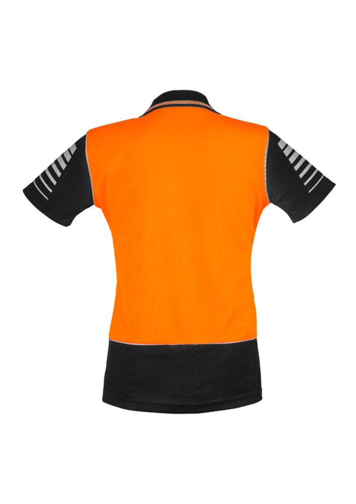SYZMIK ZHL236 LADIES HI VIS ZONE S/SL POLO
