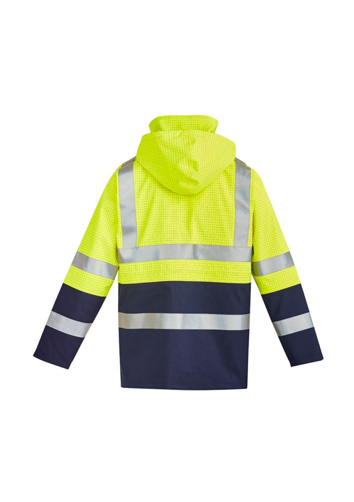 SYZMIK ZJ900 MENS FR ARC RATED ANTI-STATIC WATERPROOF JACKET