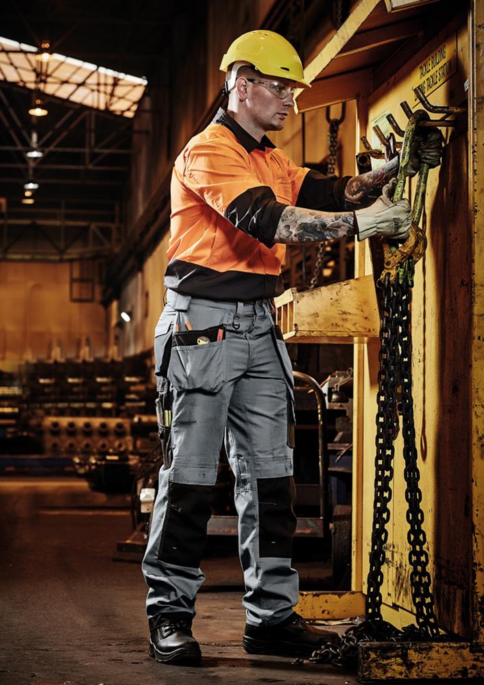 SYZMIK ZP509 MENS ULTALIGHT MULTI-POCKET PANT