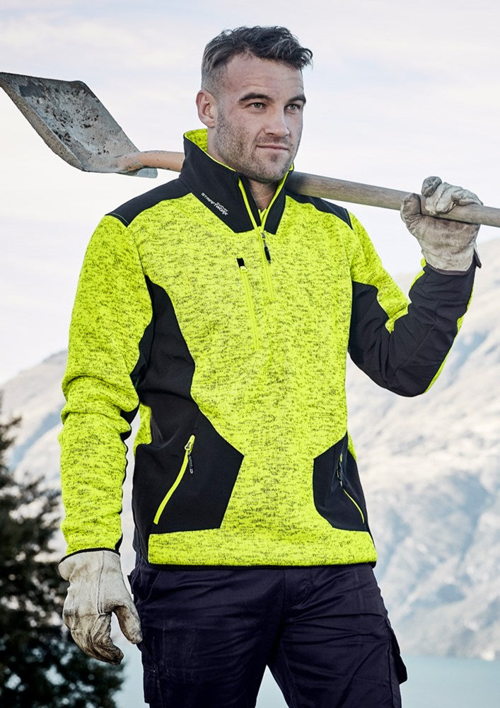SYZMIK ZT380 UNISEX STREETWORX REINFORCED 1/4 ZIP PULLOVER