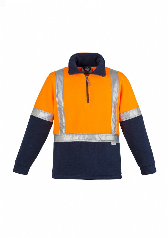 SYZMIK ZT462 REF HI VIS 1/2 ZIP FLEECE PULLOVER - H PATTERN