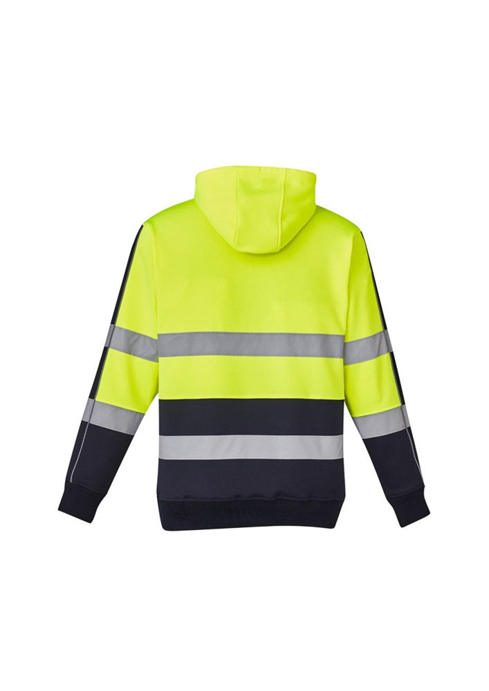 SYZMIK ZT483 UNISEX HI VIS STRETCH TAPED HOODIE