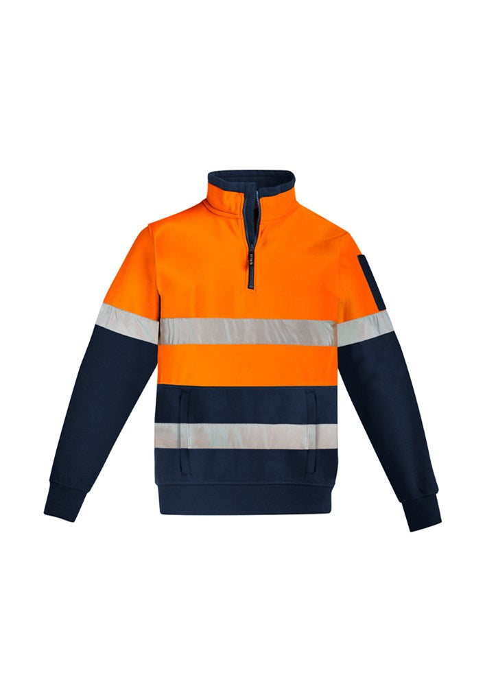 SYZMIK ZT566 MENS REFLECTIVE HI VIS 1/4 ZIP PULLOVER