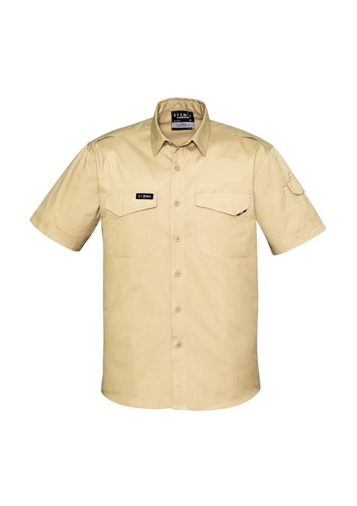 SYZMIK ZW405 MENS RUGGED COOLING S/SL SHIRT