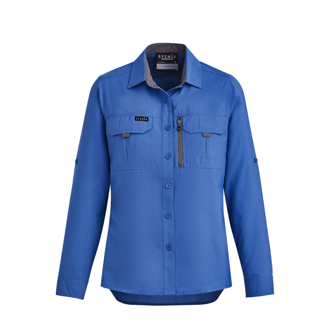 SYZMIK ZW760 WOMENS OUTDOOR L/SL SHIRT
