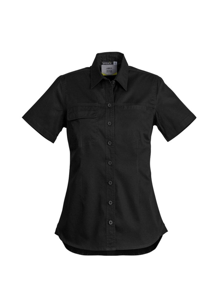SYZMIK ZWL120 WOMENS LIGHTWEIGHT TRADIE S/SL SHIRT