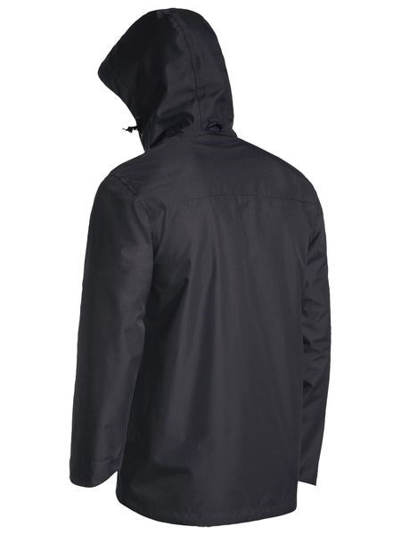 BISLEY BJ6926 LIGHTWEIGHT MINI RIPSTOP RAIN JACKET WITH CONCEALED HOOD