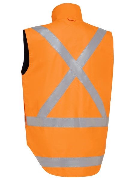 BISLEY BJ6974XT X TAPED HI VIS 4 IN 1 RAIN JACKET