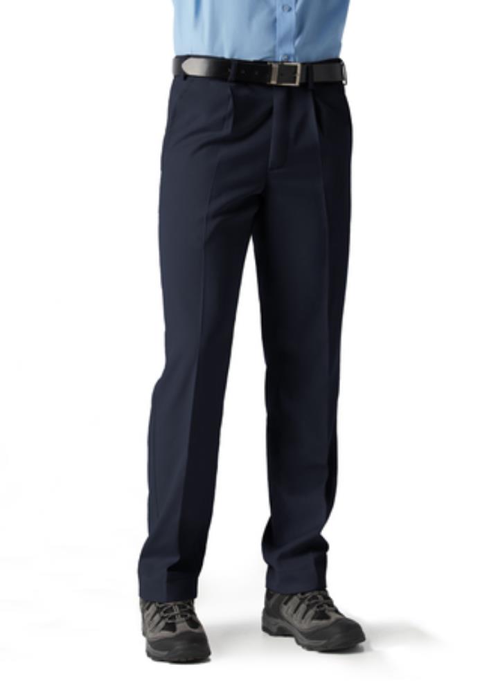 BIZ COLLECTION BS10110S DETROIT MENS FLEXI-BAND TROUSER