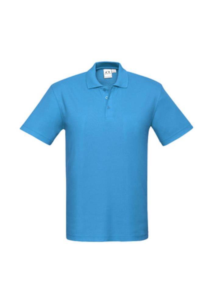 BIZ COLLECTION P400MS S/SL CREW CLASSIC PIQUE POLO