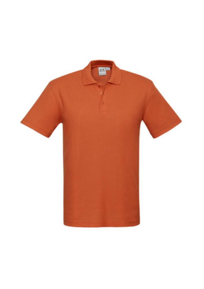 BIZ COLLECTION P400MS S/SL CREW CLASSIC PIQUE POLO