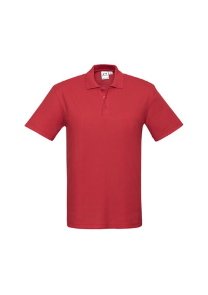 BIZ COLLECTION P400MS S/SL CREW CLASSIC PIQUE POLO