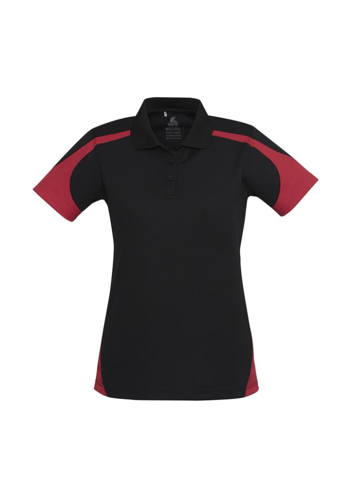 BIZ COLLECTION P401LS LADIES S/SL TALON POLO