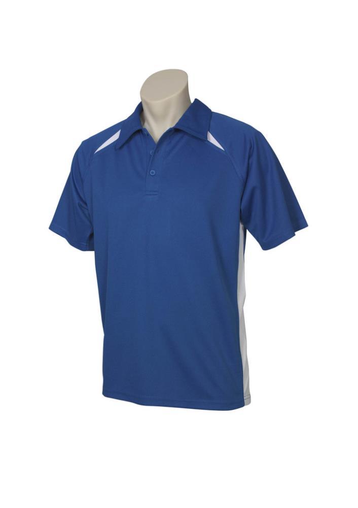 BIZ COLLECTION P7700 S/SL SPLICE BIZ COOL MESH POLO