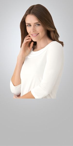 CITY COLLECTION 2226 3/4SL EVA KNIT SHIRT