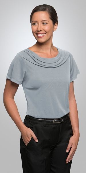 CITY COLLECTION 2227 S/SL EVA KNIT SHIRT