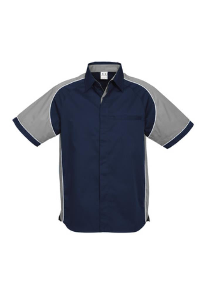 BIZ COLLECTION S10112 S/SL MENS NITRO SHIRT