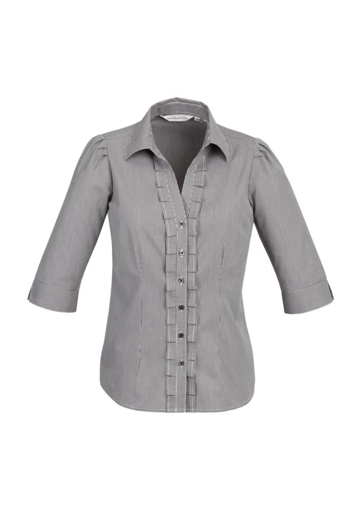 BIZ COLLECTION S267LT LADIES EDGE 3/4 SL BLOUSE