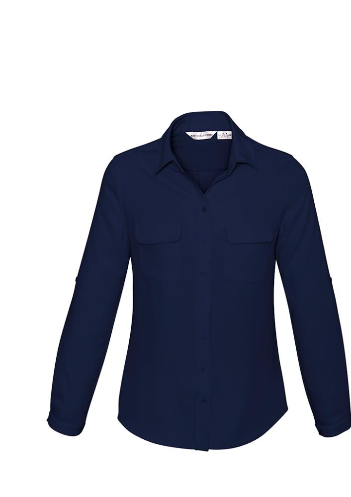 BIZ COLLECTION S626LL L/SL MADISON LADIES SHIRT