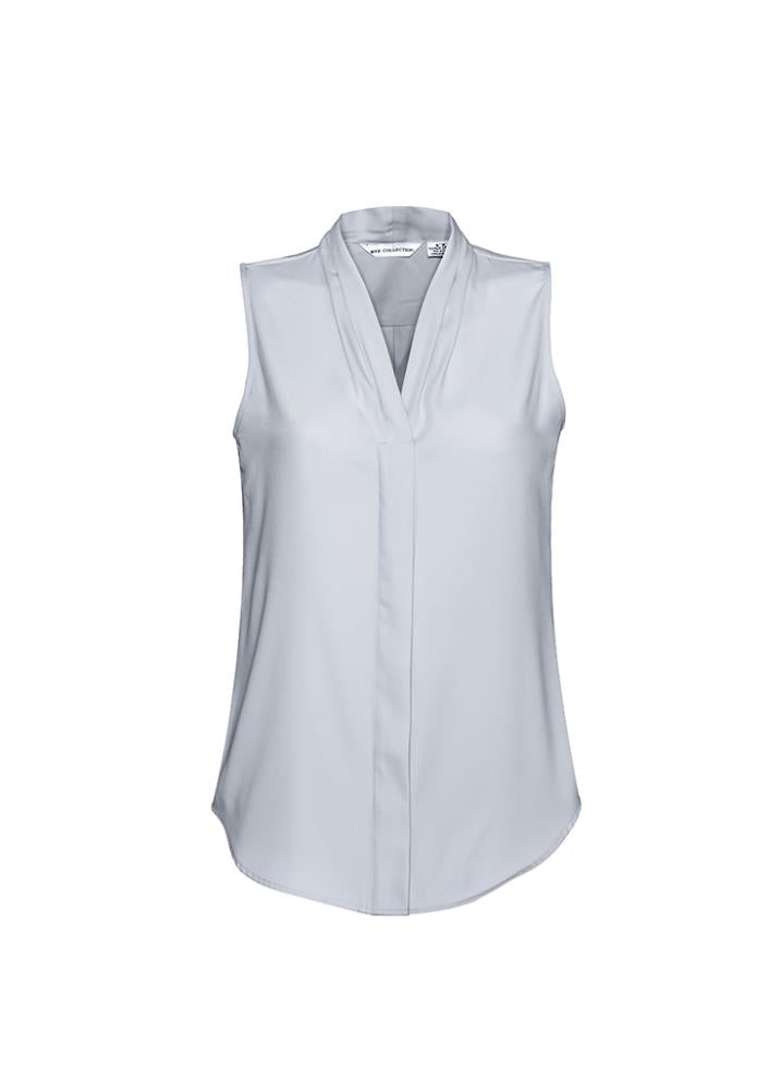 BIZ COLLECTION S627LN LADIES SLEEVELESS MADISON SHIRT
