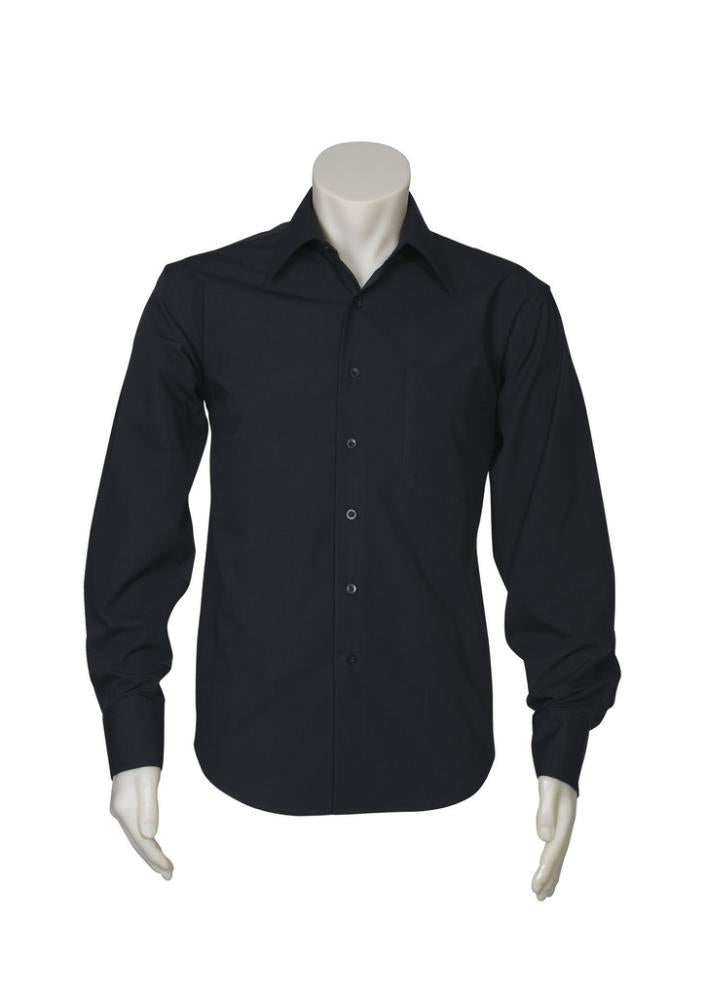 BIZ COLLECTION SH714 L/SL METRO POPLIN SHIRT