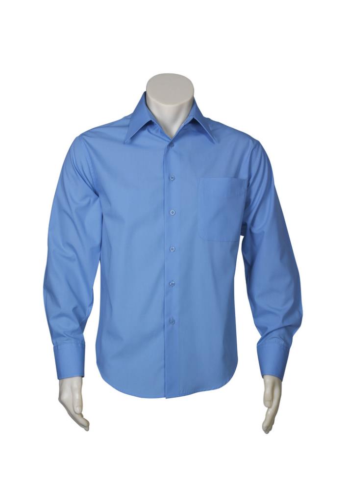 BIZ COLLECTION SH714 L/SL METRO POPLIN SHIRT