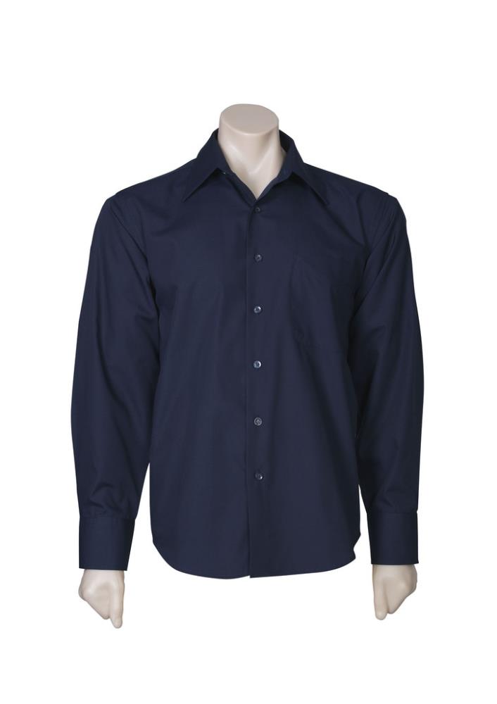 BIZ COLLECTION SH714 L/SL METRO POPLIN SHIRT
