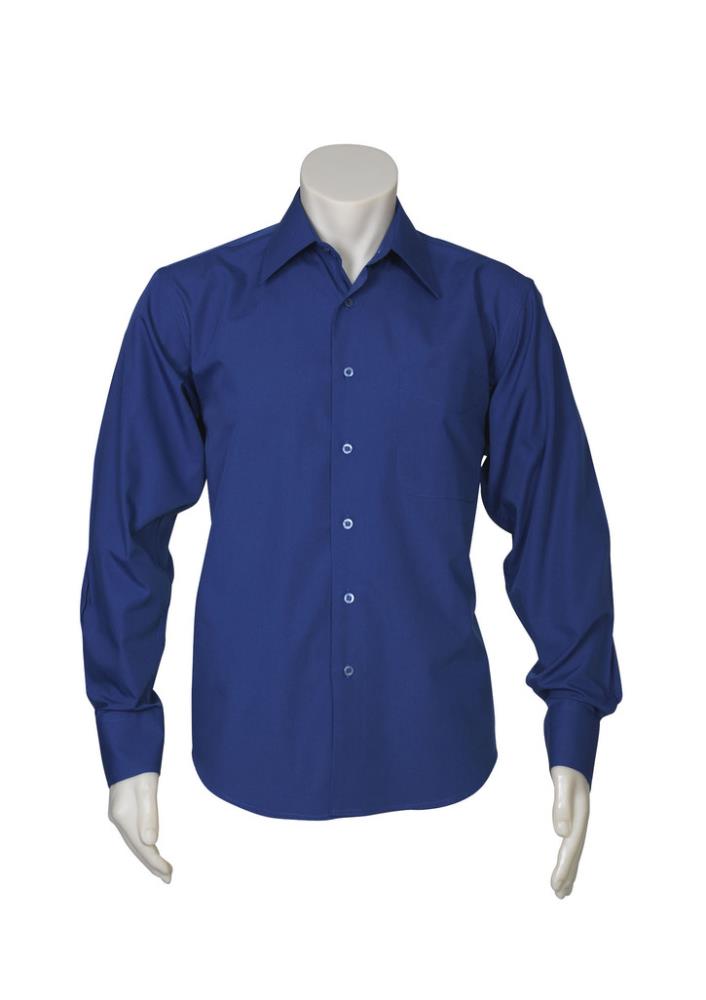 BIZ COLLECTION SH714 L/SL METRO POPLIN SHIRT