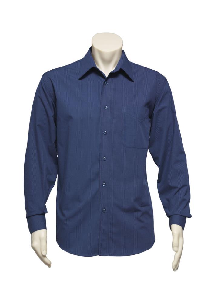 BIZ COLLECTION SH816 L/SL MICROCHECK SHIRT