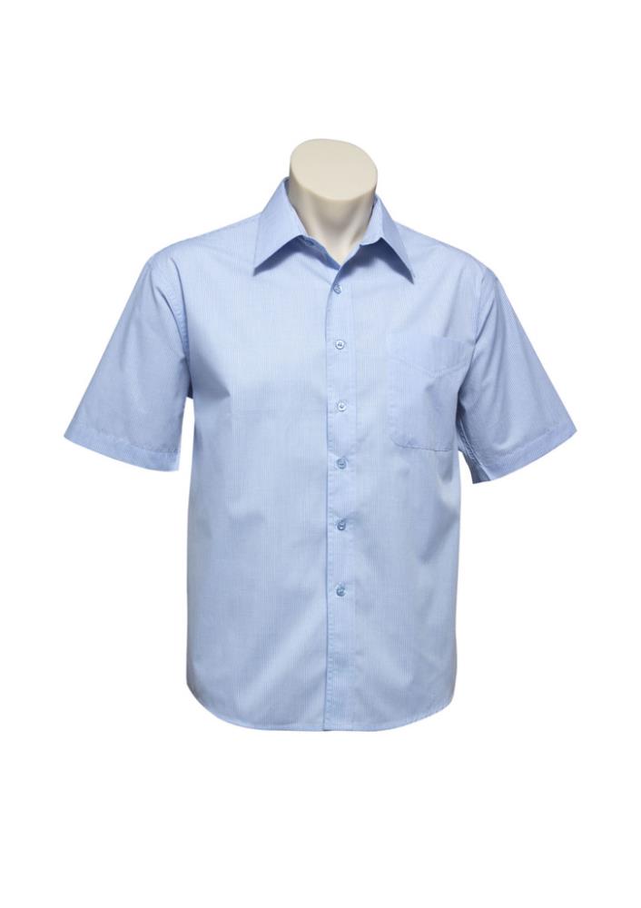 BIZ COLLECTION SH817 S/SL MICRO CHECK SHIRT