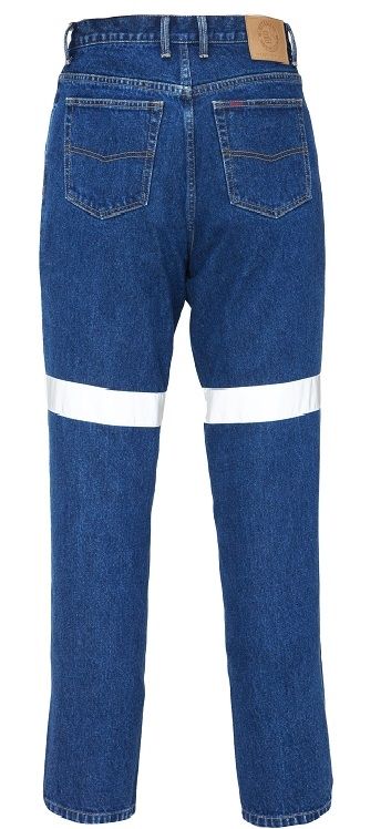 RITEMATE RM106DJR COTTON DENIM JEAN - REFLECTIVE