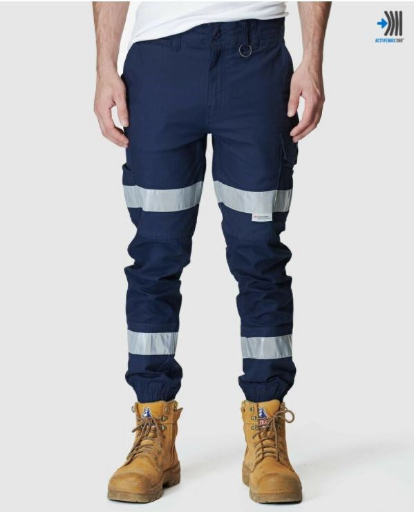 ELWD EWD107 MENS REFLECTIVE CUFFED PANT