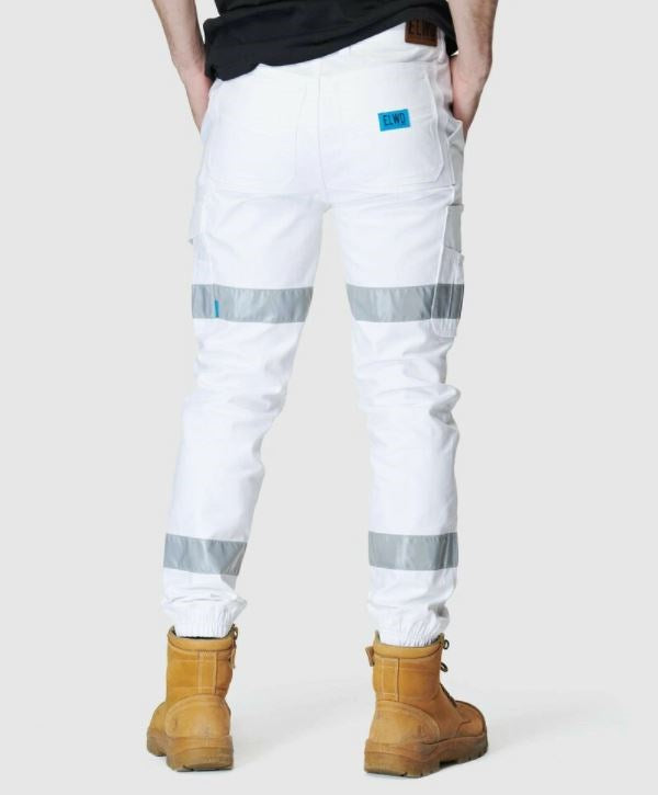 ELWD EWD107 MENS REFLECTIVE CUFFED PANT