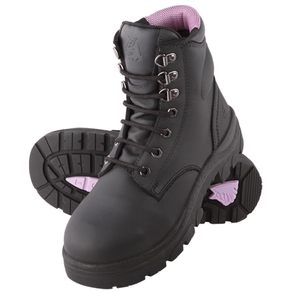 STEEL BLUE 512702 ARGYLE LADIES SAFETY BOOTS - LACE UP