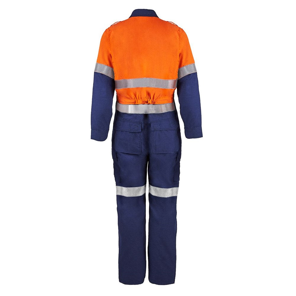 NCC FLAMEBUSTER FCT005 TORRENT HRC2 VI VIS COVERALL WITH FR TAPE