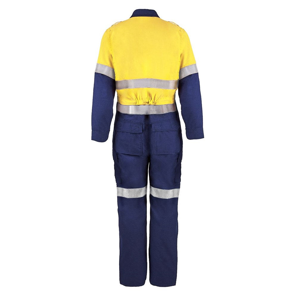NCC FLAMEBUSTER FCT005 TORRENT HRC2 VI VIS COVERALL WITH FR TAPE
