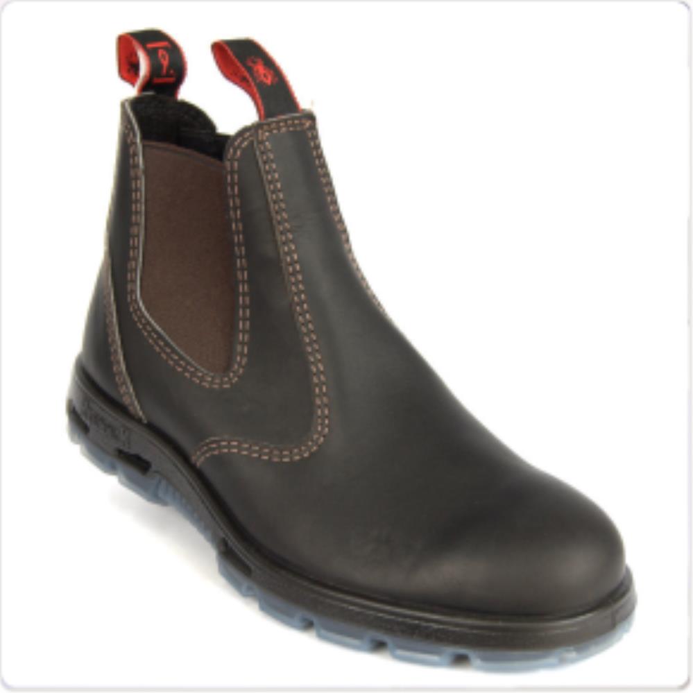 Redback slip on sale steel toe boots