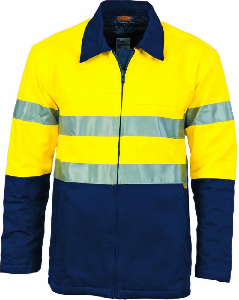 DNC 3858 REFLECTIVE HI VIS PROTECTOR DRILL JACKET