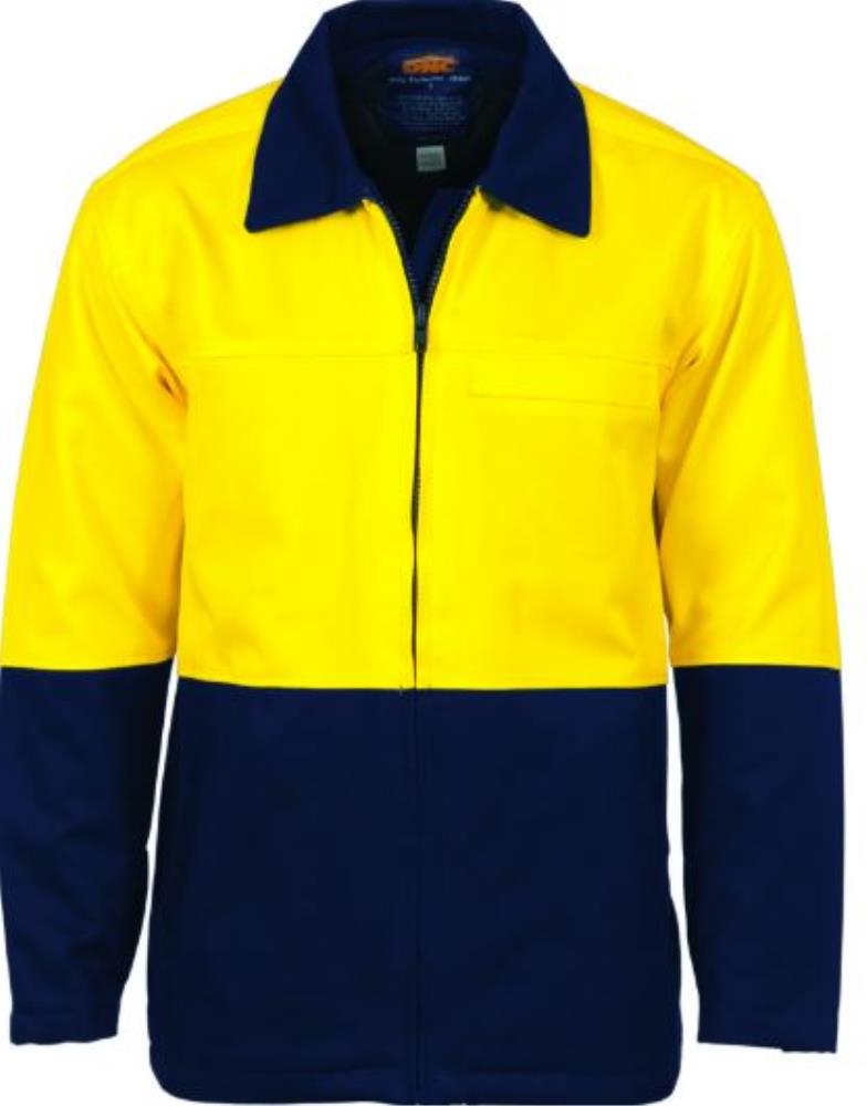 DNC 3868 HI VIS PROTECTOR DRILL JACKET