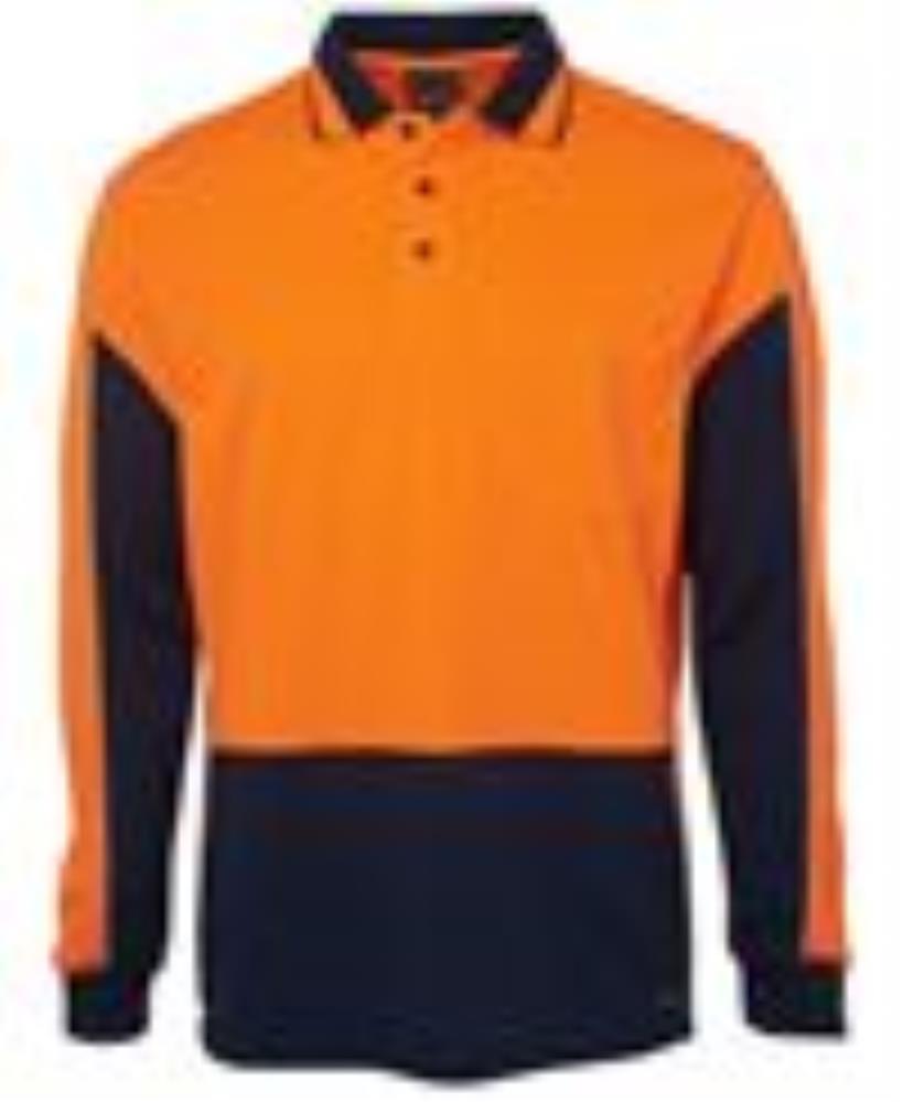JB'S L/SL HI VIS MICROMESH GAP POLO