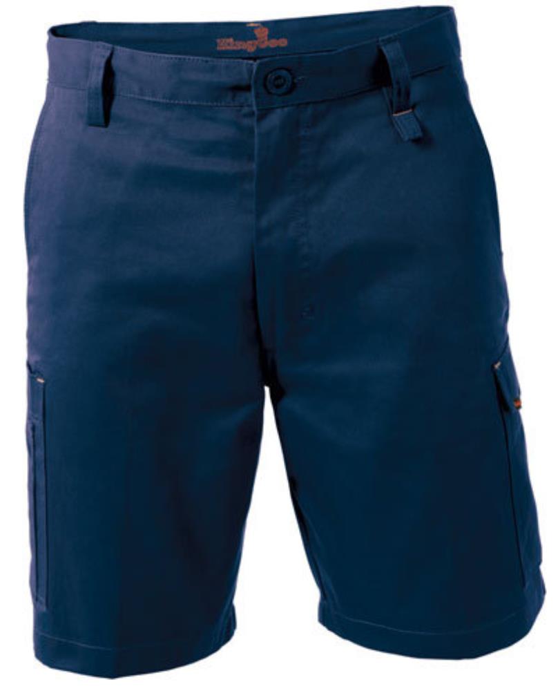 KING GEE K17800 WORKCOOL COTTON CARGO SHORTS