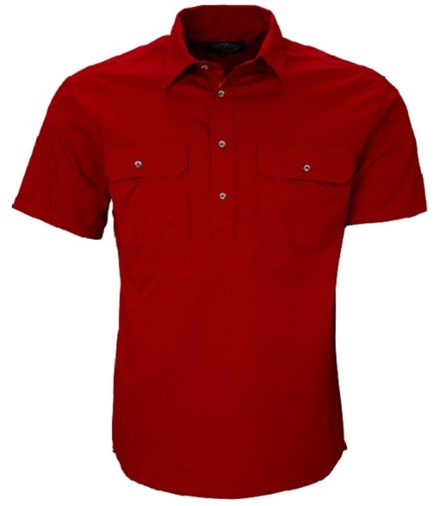 PILBARA RM200CFS S/SL CLOSED FRONT SHIRT