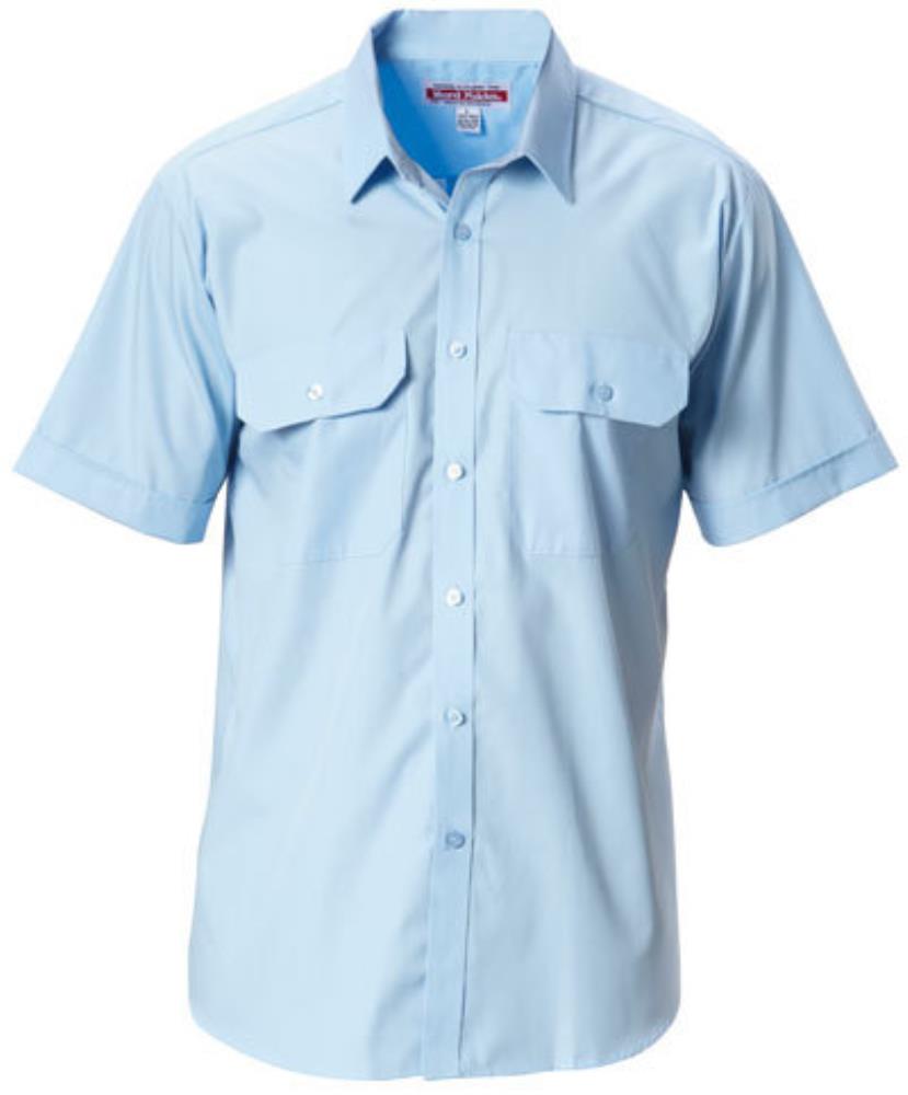HARD YAKKA Y07591 S/SL PERM PRESS POLY COTTON SHIRT