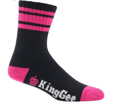 KING GEE K49015 WOMENS 3 PK BAMBOO SOCKS