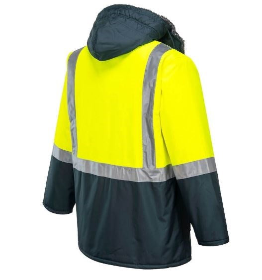 HUSKI K8044 REFLECTIVE HI VIS FREEZER JACKET
