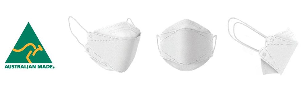 AMD P2/FFP2 NANO-TECH FLAT FOLD DISPOSABLE RESPIRATORS