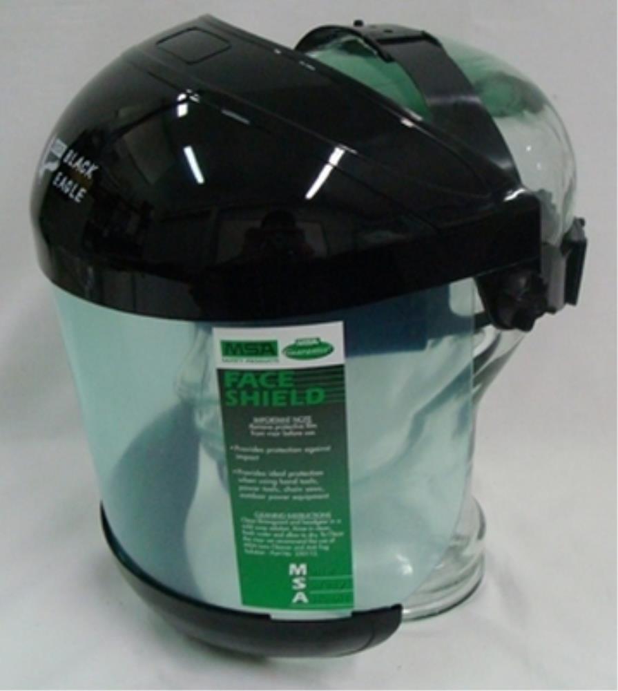 MSA 227500CL BLACK EAGLE BROWGUARD FACE SHIELD